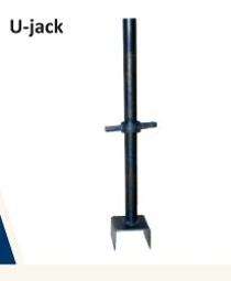 Scaffolding Jack U Head  380D X 4 mm_0