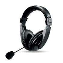 Lapcare Wired 1.8 m Black Headsets_0