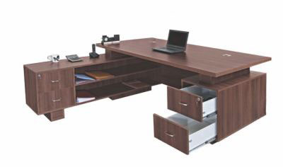 NGFC Executive Office Tables Moldau Acacia MDF And Postformed_1