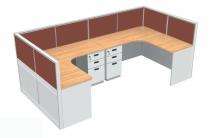 NGFC Executive Office Tables Inntal Beech, Silver Grey PLPB and MDF Board_0
