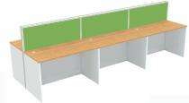 NGFC Executive Office Tables Inntal Beech & Silver Grey PLPB and MDF Board_0