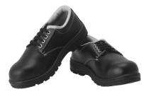 TEKTRON POLO Y Synthetic Leather Steel Toe Safety Shoes Black_0