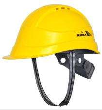 Karam HDPE Yellow Shelblast Safety Helmets PN541_0