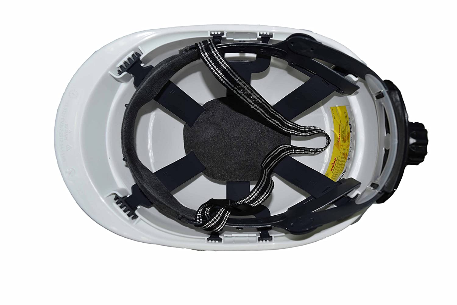 Karam Polymer White Air Ventilated Safety Helmets PN542_3