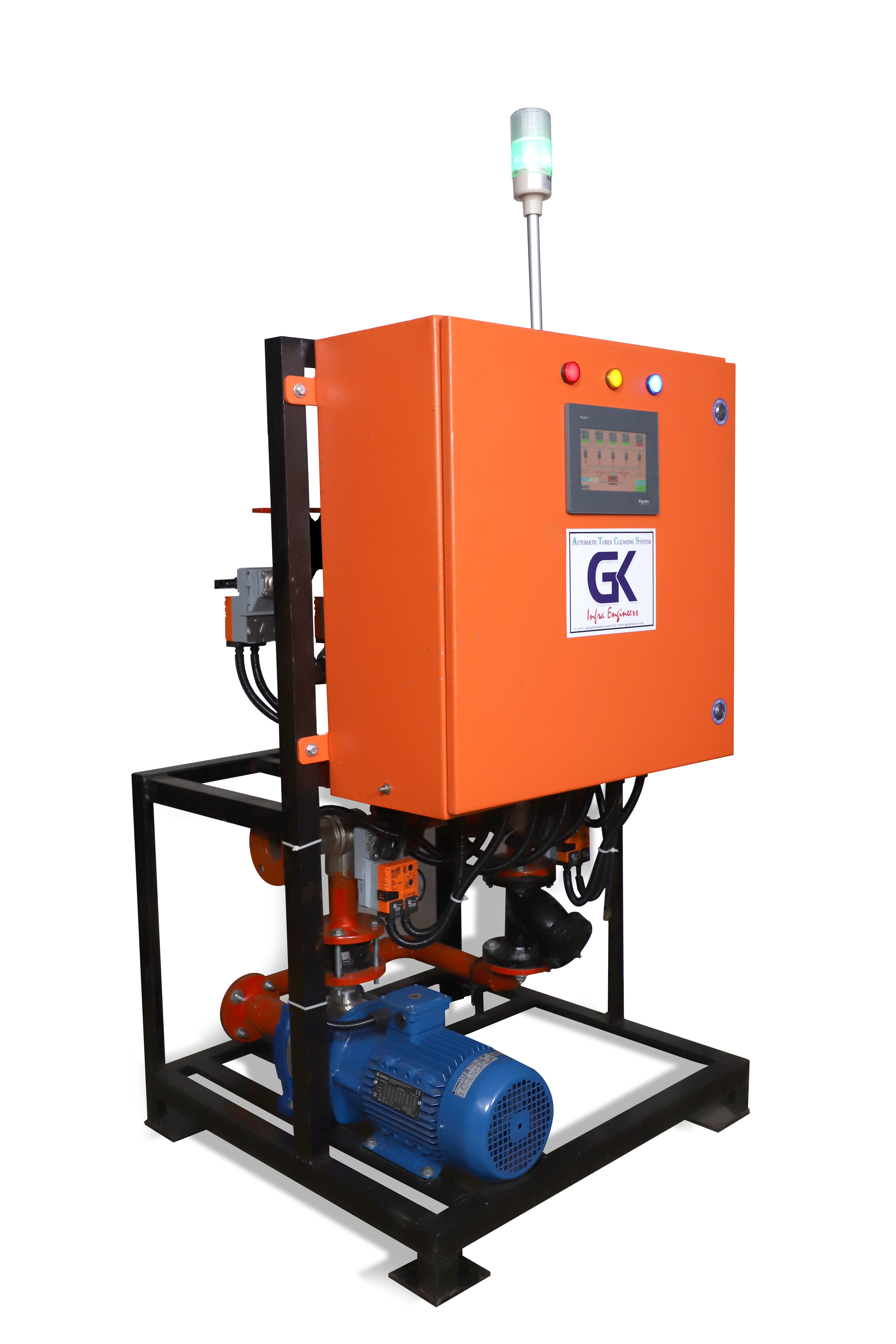 GK INFRA ENGINEERS 4" to 45" Condenser Tube Cleaning Automatic Tube Cleaning System_1