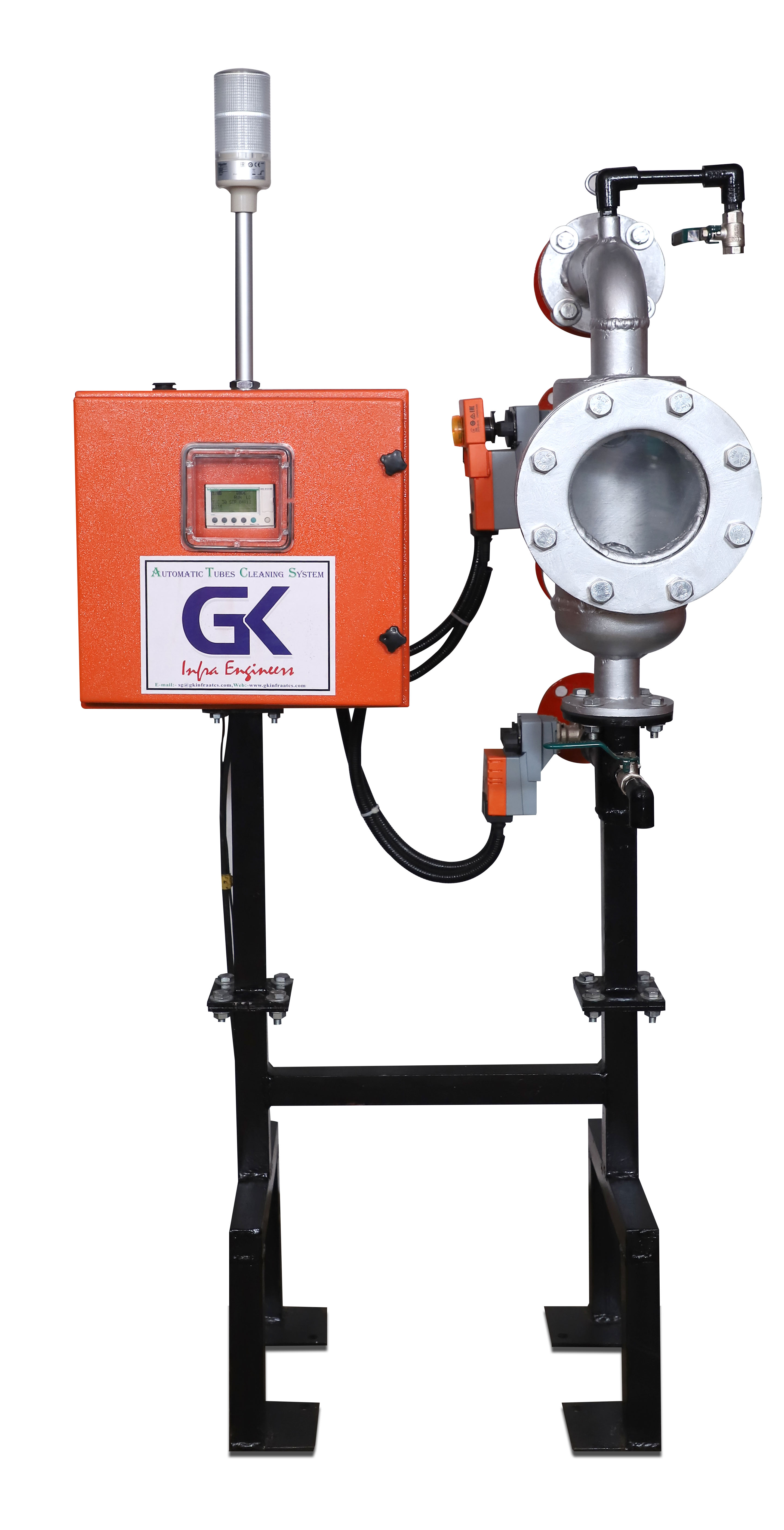 GK INFRA ENGINEERS 4" to 45" Condenser Tube Cleaning Automatic Tube Cleaning System_3