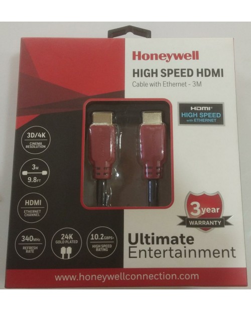 Honeywell HDMI to HDMI Cable 3M