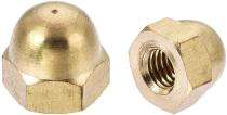 PIC Brass M3 - M48 Dome Nuts_0