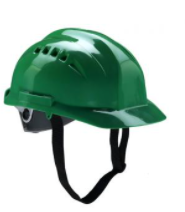 Udyogi HDPE Green Chin Strap Safety Helmets 7000 LRX ULTRAVENT_0