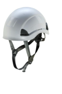 Udyogi Polycarbonate White Soft Padded Safety Helmets LIGHT ON_0