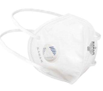 Disposable Fabric PP Headban Nose Masks Standard White_0