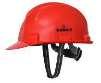 Karam Polymer Red Ratchet Safety Helmets PN521_0