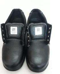 JMB JMBFAI0010 Genuine Buff Leather Steel Toe Safety Shoes Black_0