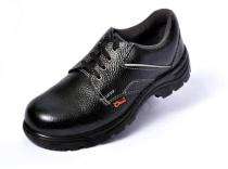 JMB JMBFAI0011 Genuine Buff Leather Steel Toe Safety Shoes Black_0