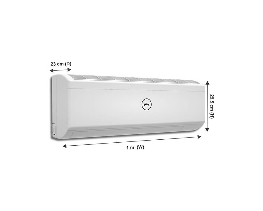 Godrej 2 ton Split Inverter AC 2T GSC 24ITC3 WUA 3 Star White Room Air Conditioner_1