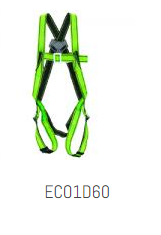 UDYOGI Polyester Full Body Simple Hook Double Rope Safety Harness Free Size_0