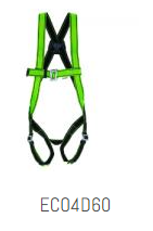 UDYOGI Polyester Full Body Simple Hook Double Rope Safety Harness Free Size_0