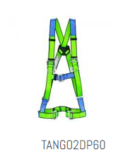 UDYOGI Polyester Full Body Simple Hook Double Rope Safety Harness Free Size_0