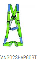 UDYOGI Polyester Full Body Simple Hook Double Rope Safety Harness Free Size_0