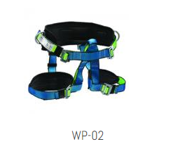 UDYOGI Polyester Full Body Simple Hook Double Rope Safety Harness Free Size_0