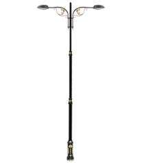 OMS Lighting & Poles Mild Steel 3 - 6 m Cool White Decorative Light Poles_0