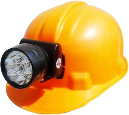 Helmet with deals light on top