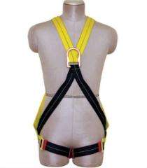 Polyester Full Body Simple Hook Single Rope Safety Harness L_0