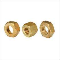 Nirmala 1 - 3 inch Hexagon Head Nuts Brass Polished_0