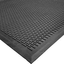 Floor Mats Scraper PVC (3 x 3) ft x 10 mm Black_2