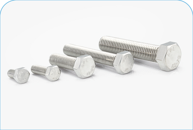 M10 Stainless Steel Hexagon Head Bolts 25 mm_0