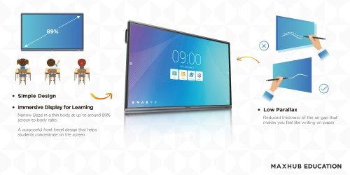 MAXHUB I86FA 86, 65 inch 3840 x 2160 ppi LED Interactive Display_1