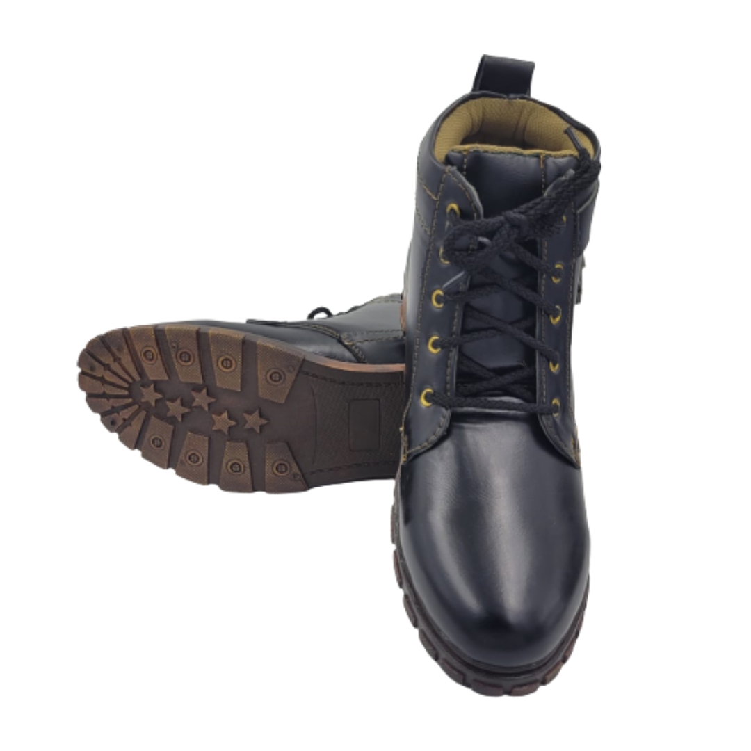 SNOO Leather Ankle Boots 9_1