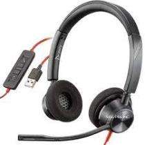 POLY Wired 2.59 ft Black Headsets_0