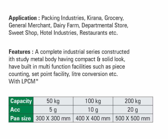VIJEN DIGI Platform Electronic Weighing Scale 200 kg EPF Bench Series_1