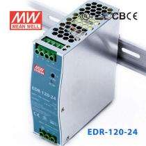 Mean Well Switched Mode Power Supply EDR-120-24 Single Phase_0