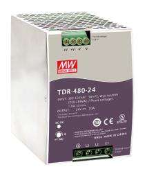Mean Well Switched Mode Power Supply TDR-480-24 Three Phase_0