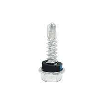 BDN FASTENERS Magnetic Hex Socket Self Drilling Screw Carbon Steel Zinc Plated_0