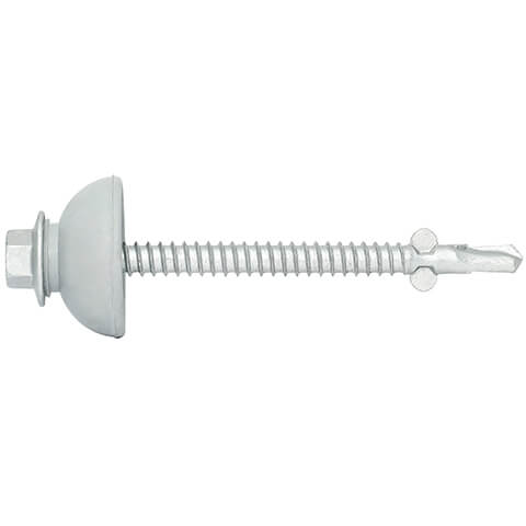 BDN FASTENERS Magnetic Hex Socket Self Drilling Screw Carbon Steel Zinc Plated_1