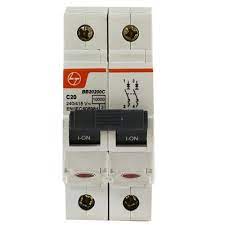 L&T BB20E50C Double Pole 0.5 A C Curve MCB_1