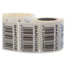 Printed Paper Self Adhesive Label 0.5 mm Black and White_0