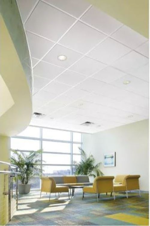 Armstrong Ceiling Aleria RH90 10 mm Mineral Fiber False Ceiling 600 x 600 mm_0