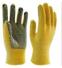 Dotted PVC Safety Gloves S_0