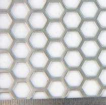 Indomesh 2 mm Aluminium Perforated Sheet 0.5 mm Hexagonal 1219.2 x 9753.6 mm_0