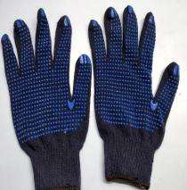 Shashi Knitted PVC Dotted Cotton Safety Gloves Standard_0