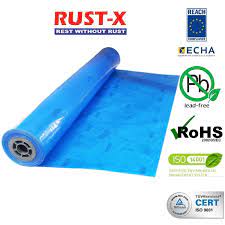 RUST-X Plastic Packaging Sheet 100 GSM 1X 200 M Blue_1