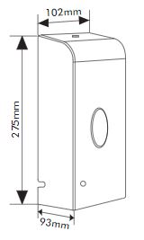 HygieniCARE Wall Mounted Automatic Sanitizer Dispenser_2