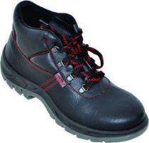 Karam FS05  Real Leather Steel Toe Safety Shoes Black_0