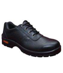 TIGER Real Leather Steel Toe Safety Shoes Black_0