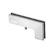 KLAZOVYN Glass Door Patch Fitting Over and Side Panel KPF-40 SS 304_0