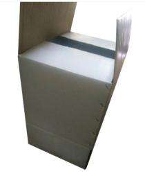 S N Packaging 3 Ply 10 x 8 x 25 inch 10 - 20 kg White Corrugated Boxes_0